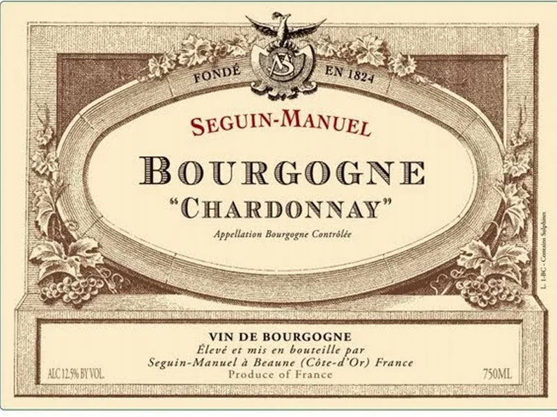 rượu vang seguin manuel chardonnay bourgogne rượu vang seguin manuel chardonnay bourgogne