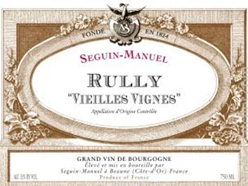 rượu vang seguin manuel rully vieilles vignes
