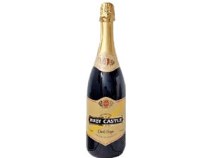rượu vang không cồn sparkling ruby castle dark grape