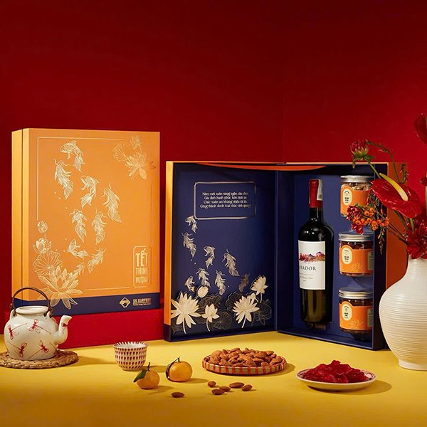 top 5 hộp quà rượu tết 2026 sang trọng và ý nghĩa nhất