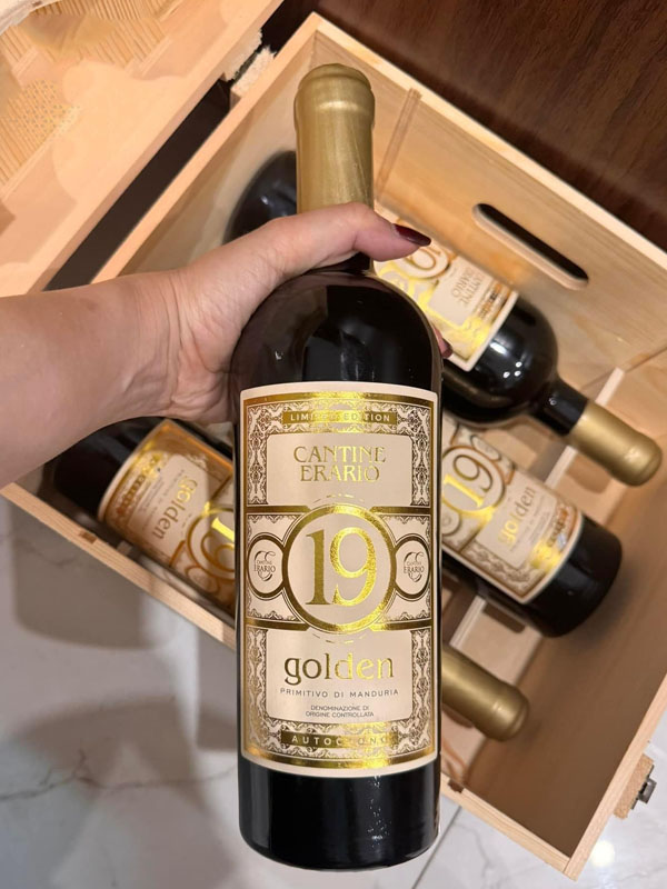19 golden primitivo di manduria doc erario 19 golden primitivo di manduria doc erario
