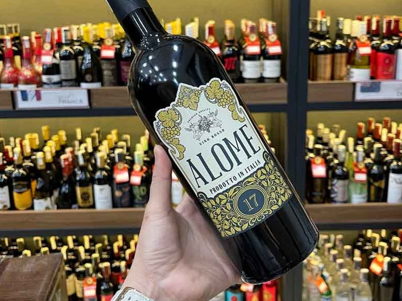 alome vino rosso alome vino rosso