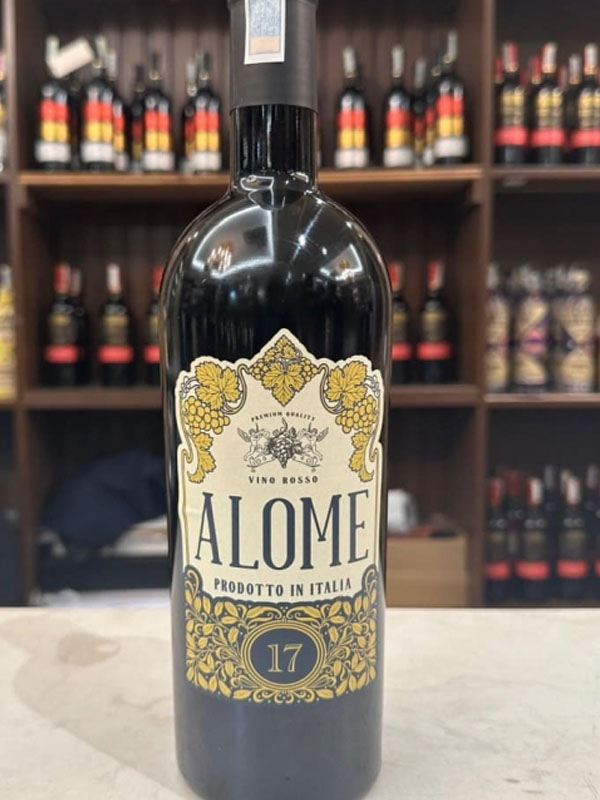 alome vino rosso alome vino rosso