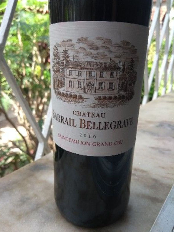 chateau barrail bellegrave saint-émilion grand cru