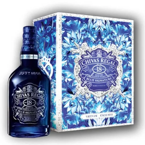 Chivas regal 18 blue signature hộp quà tết 2026