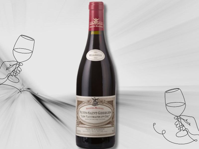 domaine seguin-manuel nuit saint georges 1er cru les vaucrains