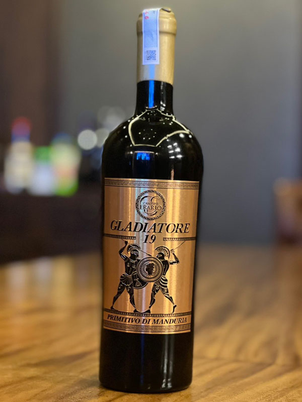 gladiatore primitivo di manduria doc gladiatore primitivo di manduria doc