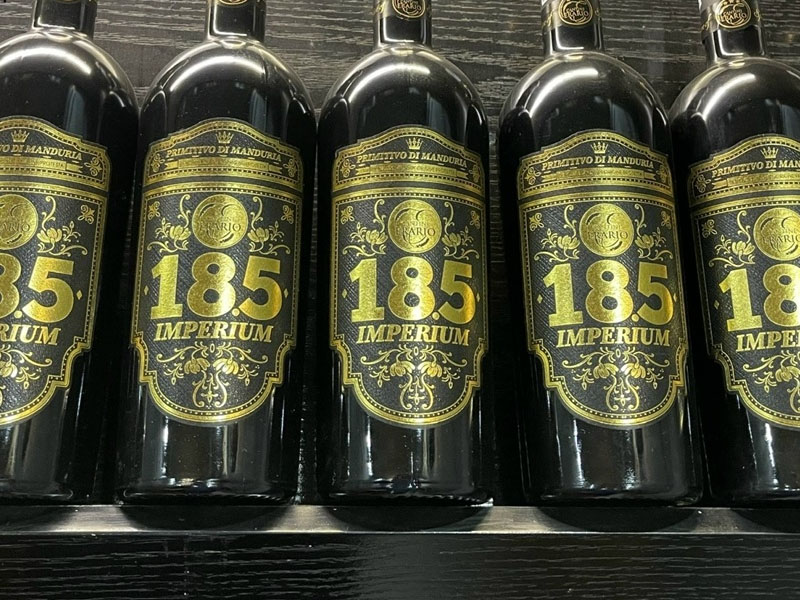imperium 18.5 primitivo di manduria doc erario