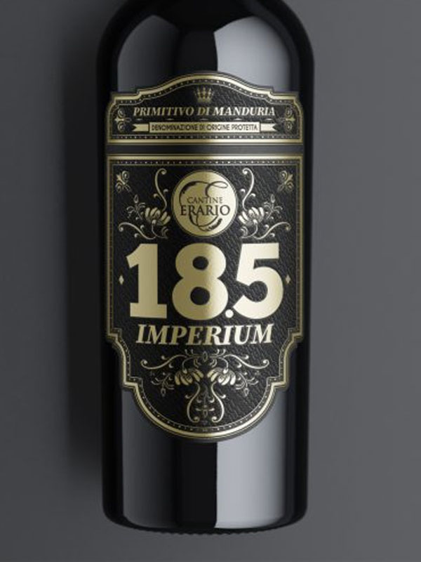 imperium 18.5 primitivo di manduria doc erario