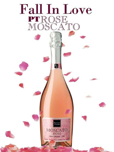 khám phá hương vị độc đáo của vang moscato hồng