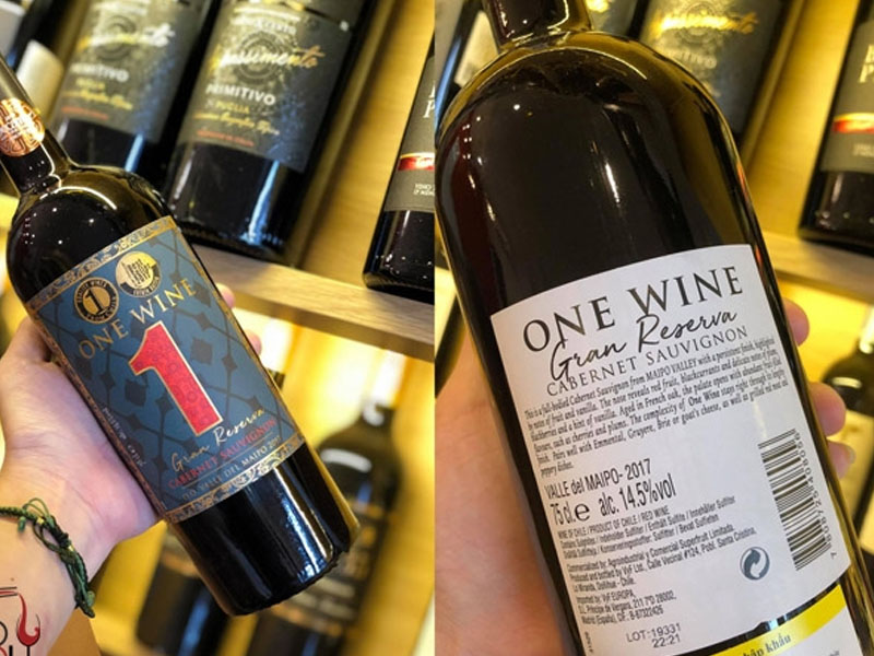 one wine gran reserva syrah