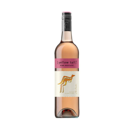 Rượu vang yellow tail pink moscato
