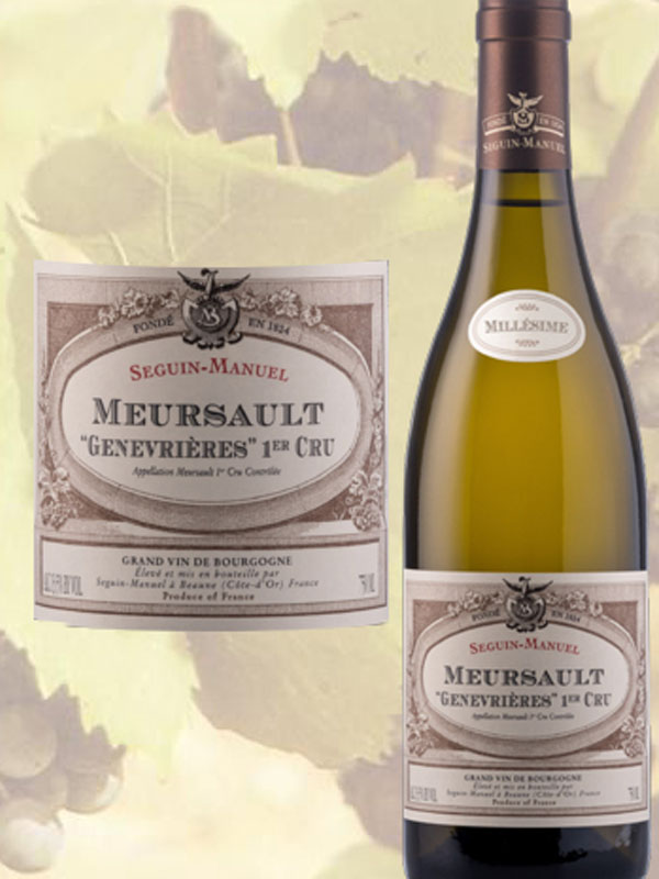 seguin-manuel meursault "genevrières" 1er cru
