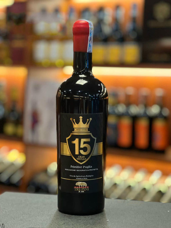 treppini 15% gran trullo primitivo puglia doc treppini 15% gran trullo primitivo puglia doc