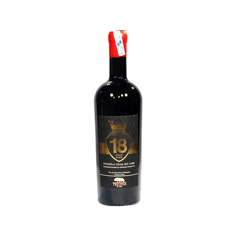 treppini 18% gran baro primitivo gioia del colle