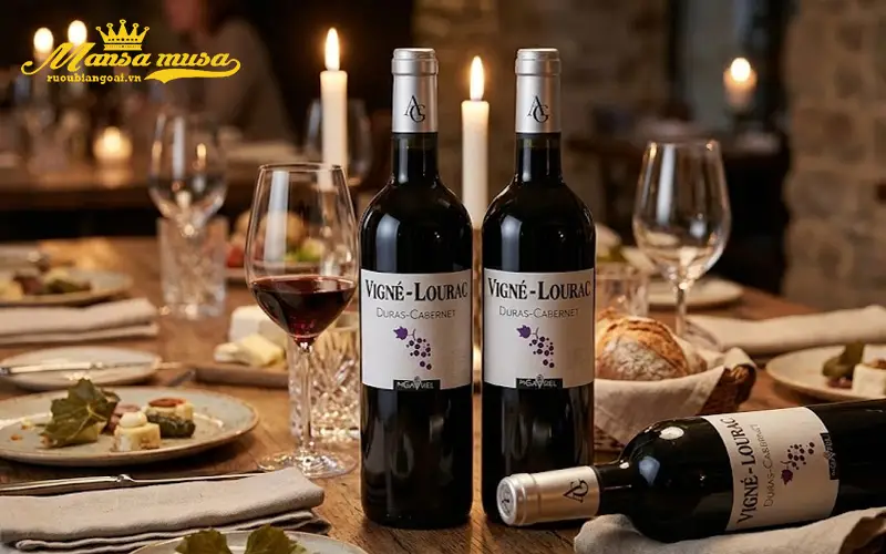 vang pháp vigne lourac cabernet sauvignon