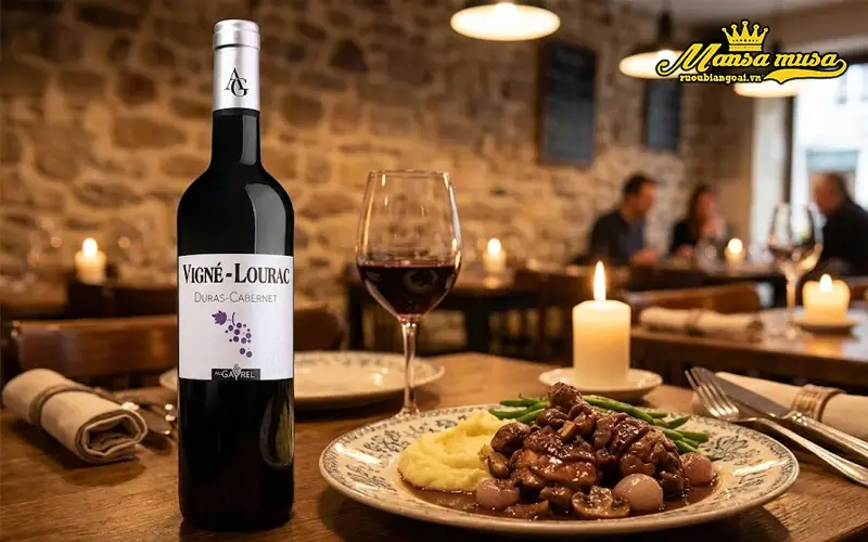 vang pháp vigne lourac cabernet sauvignon