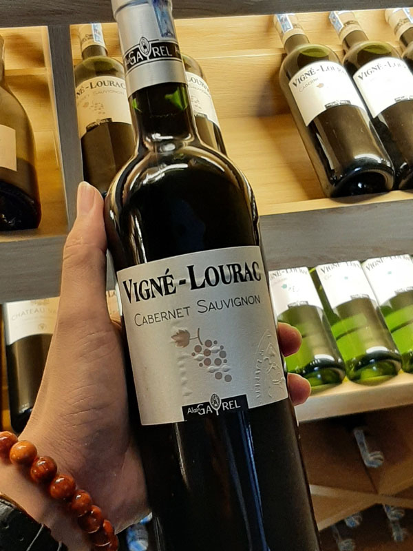 vigne - lourac cabernet sauvignon - domaine gayrel