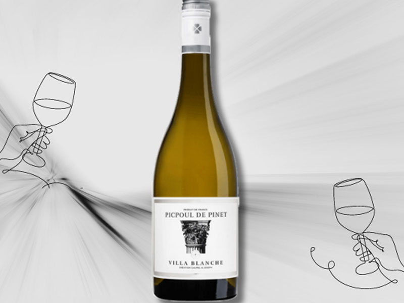 villa blanche - picpoul pinet - calmel & joseph