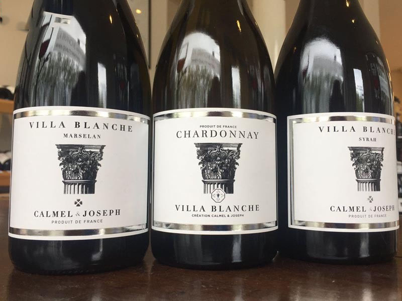 villa blanche - syrah - calmel & joseph