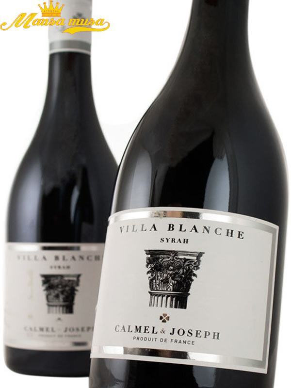 villa blanche - syrah - calmel & joseph