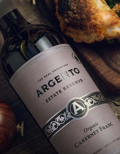 Rượu vang Argentina Bodega Argento, Estate Reserve, Malbec, Mendoza