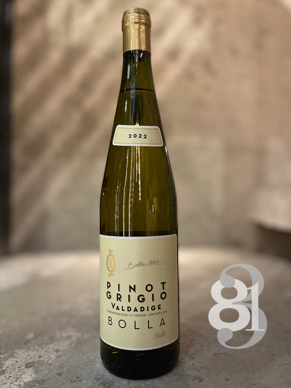 bolla pinot grigio valdadige doc rétro bolla pinot grigio valdadige doc rétro