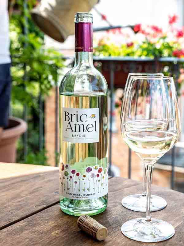 bric amel bianco marchesi di barolo langhe doc  
