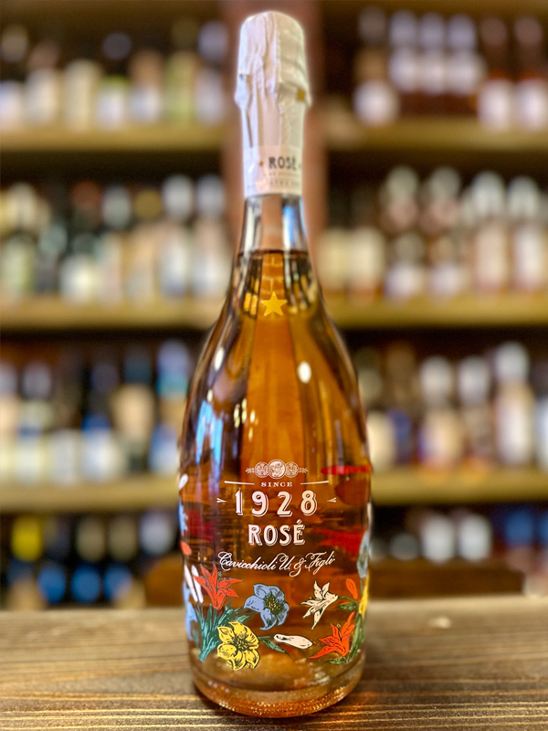 cavicchioli & figli 1928 rosé fantasia modena doc- extra dry 
