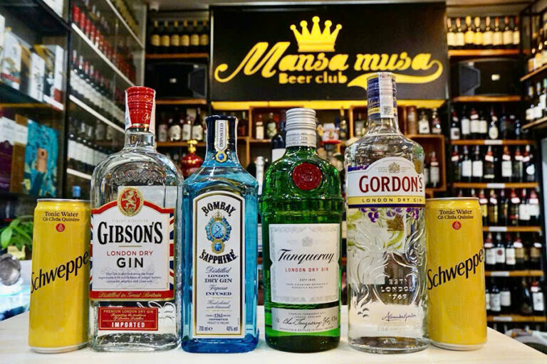 Đánh giá top 5 rượu gin giá dưới 500k tại việt nam