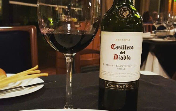kết hợp món ăn với casillero del diablo cabernet sauvignon