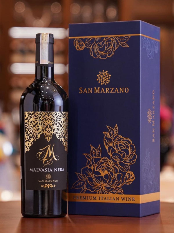 M malvasia nera salento igp, cantine san marzano