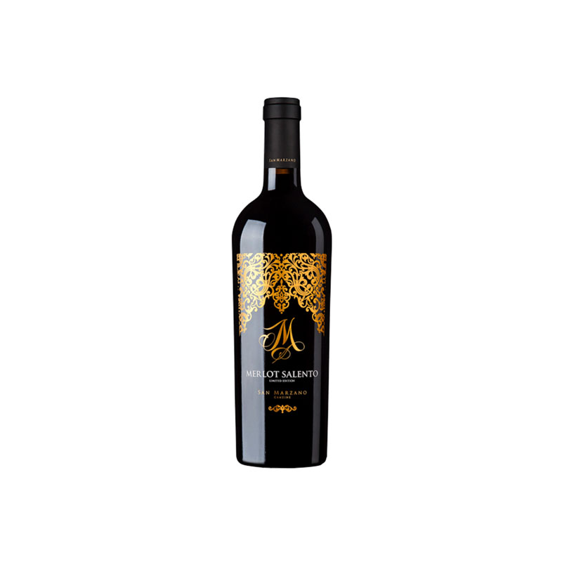M merlot puglia igp, cantine san marzano