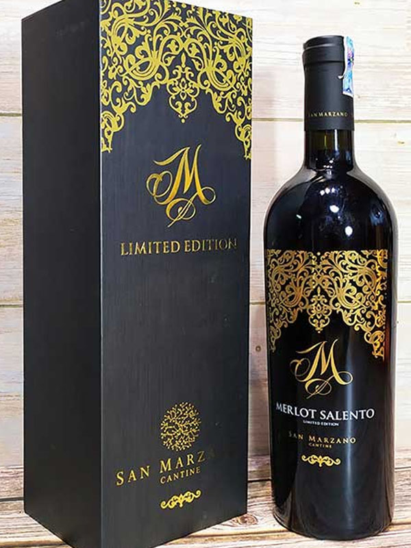 M merlot puglia igp, cantine san marzano