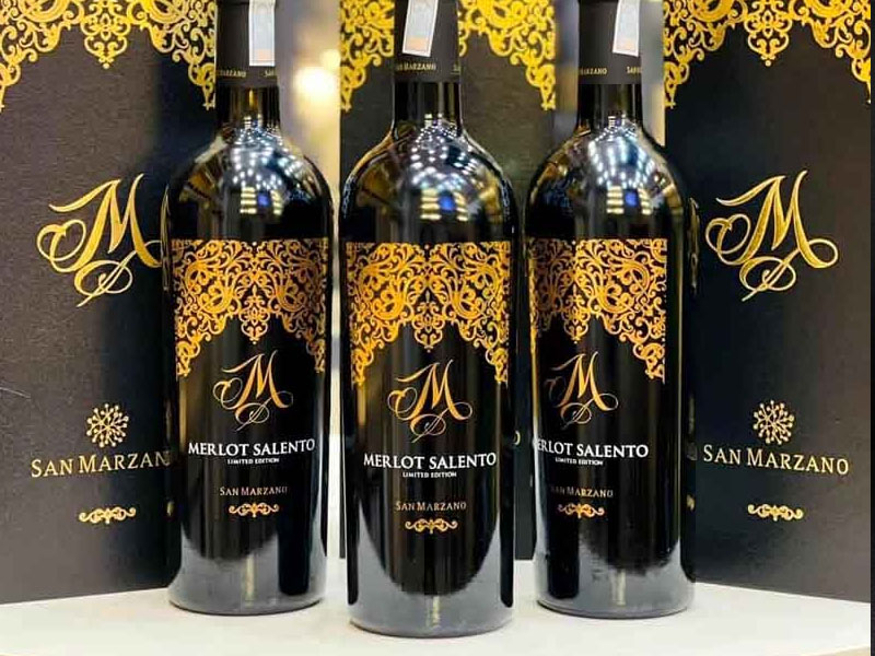 M merlot puglia igp, cantine san marzano