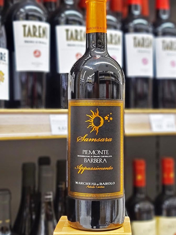 marchesi di barolo samsara piemonte barbera appassimento 
