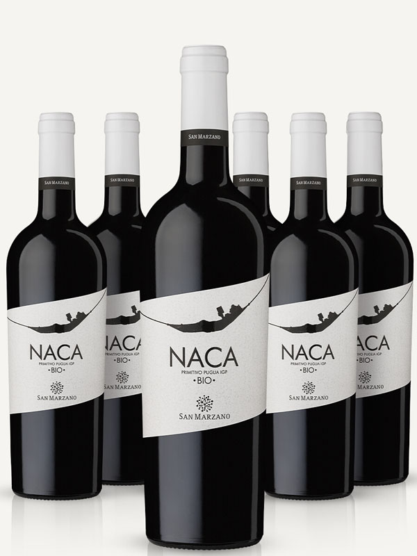 Naca primitivo puglia igp, cantine san marzano