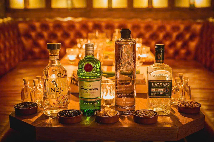 pha chế cocktail ngon với 5 chai gin giá dưới 500k