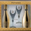 pitars colors gold, prosecco doc millesimato, extra dry (gift box)