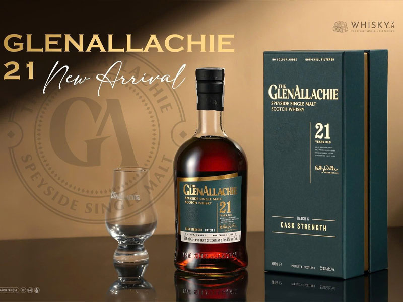 rượu glenallachie 21 year old cask strength batch 5 quà tết 2026 rượu glenallachie 21 year old cask strength batch 5 quà tết 2026