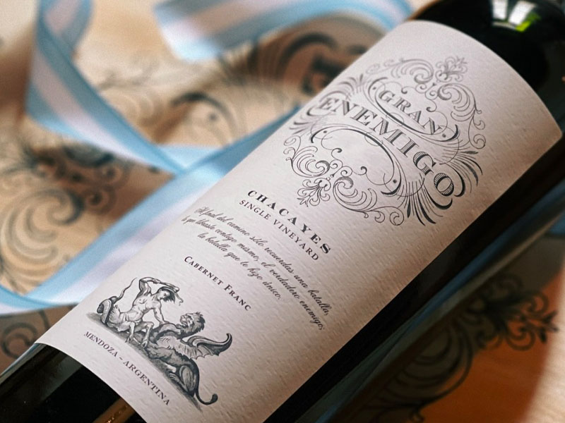 rượu gran enemigo chacayes single vineyard cabernet franc