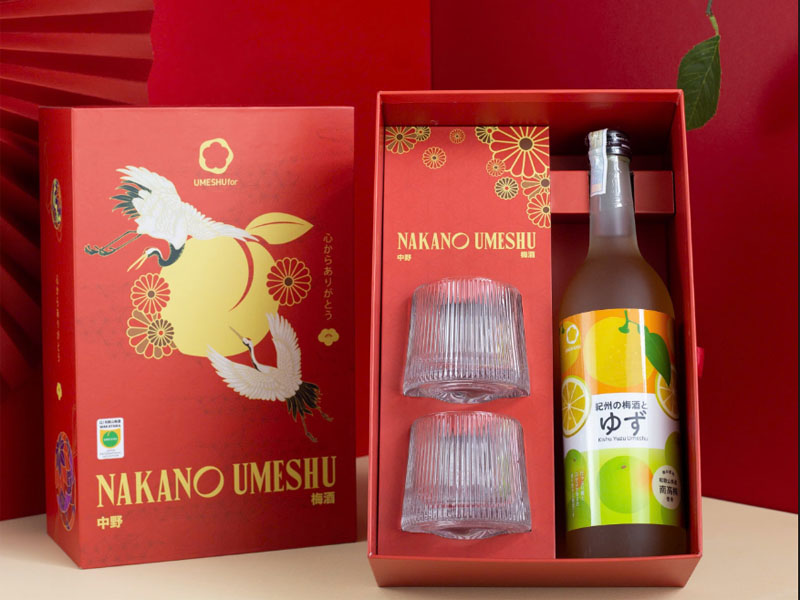 rượu nhật nakano bc kishu yuzu umeshu quà tết 2026