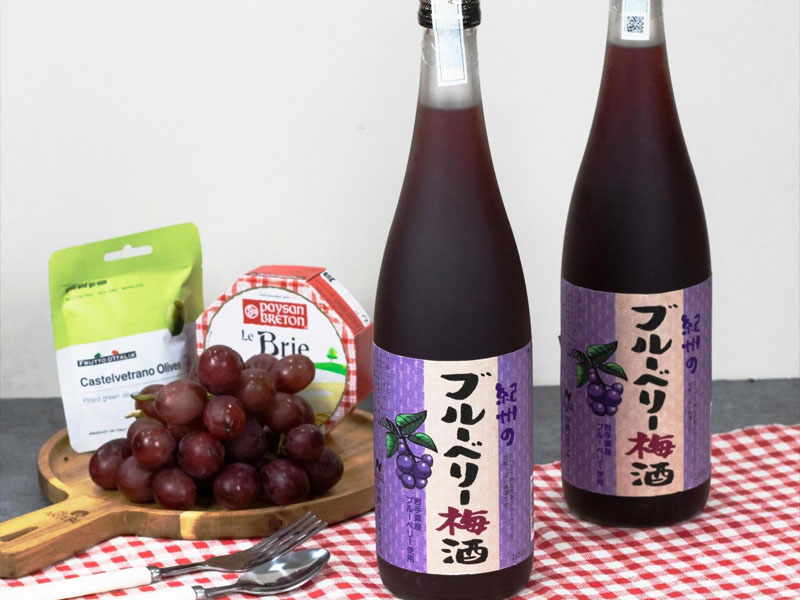 rượu nhật nakano blueberry umeshu quà tết 2026