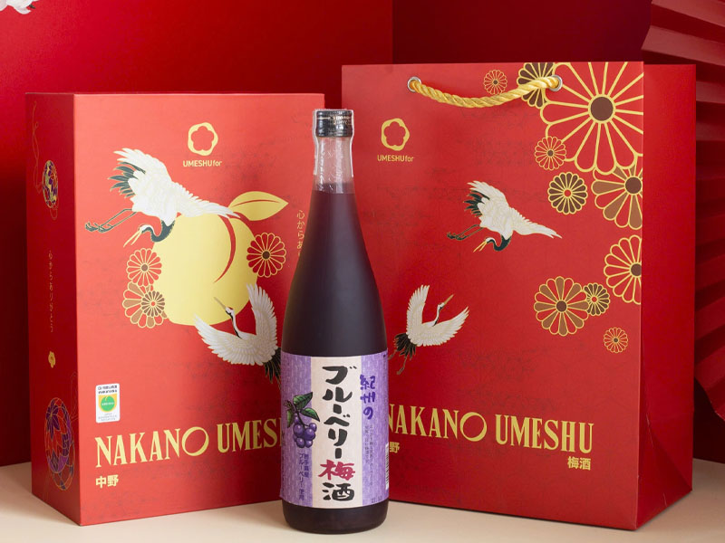 rượu nhật nakano blueberry umeshu quà tết 2026