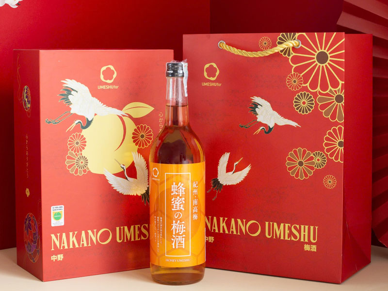 rượu nhật nakano honey umeshu quà tết 2026