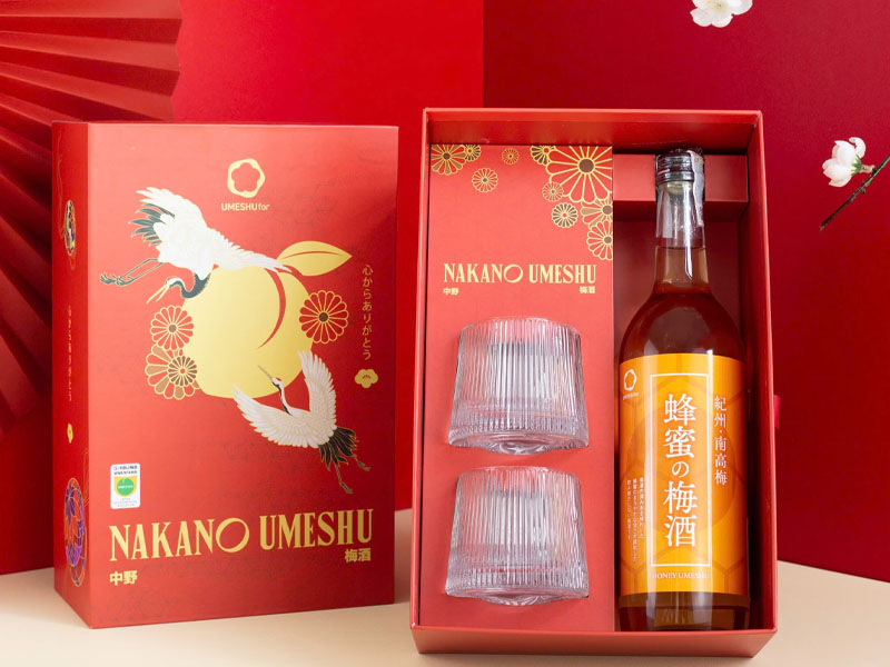 rượu nhật nakano honey umeshu quà tết 2026