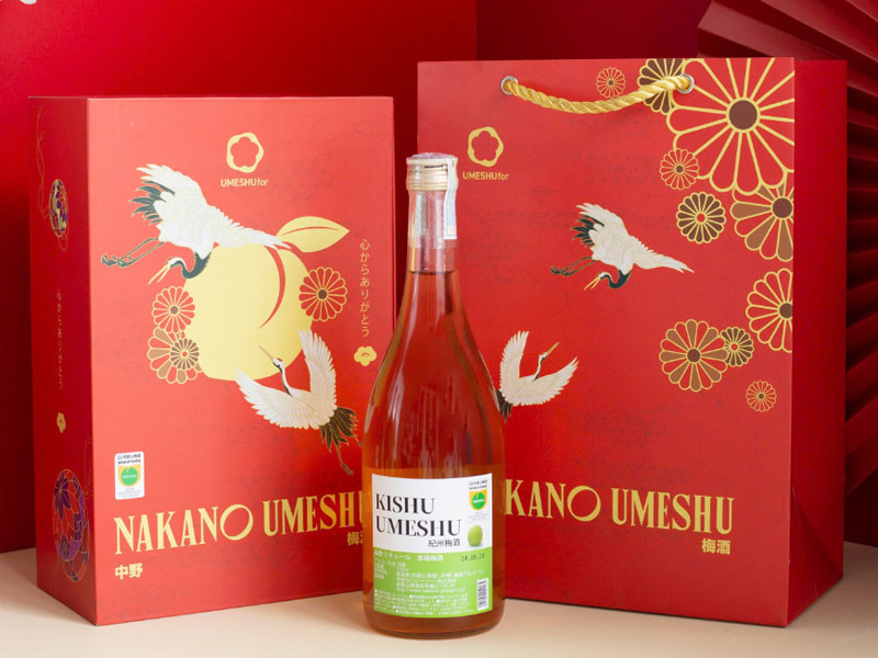 rượu nhật nakano kishu umeshu quà tết 2026