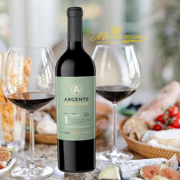 rượu vang argentina bodega argento, single block 1, malbec, mendoz rượu vang argentina bodega argento, single block 1, malbec, mendoz