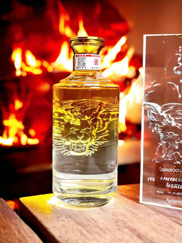 rượu whisky khắc hình hổ hộp quà tết 2026