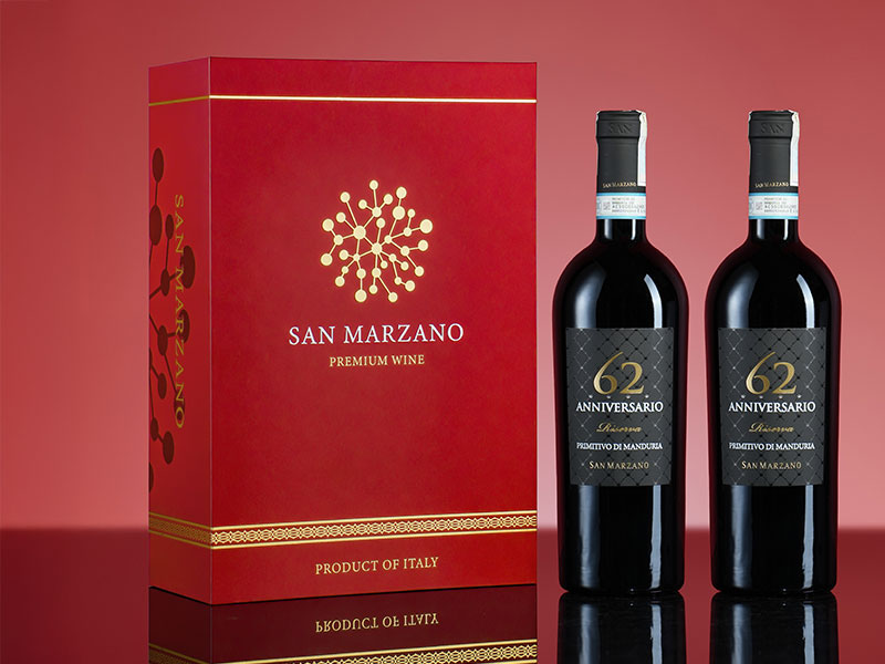 san marzano anniversario 62 primitivo di manduria dop riserva